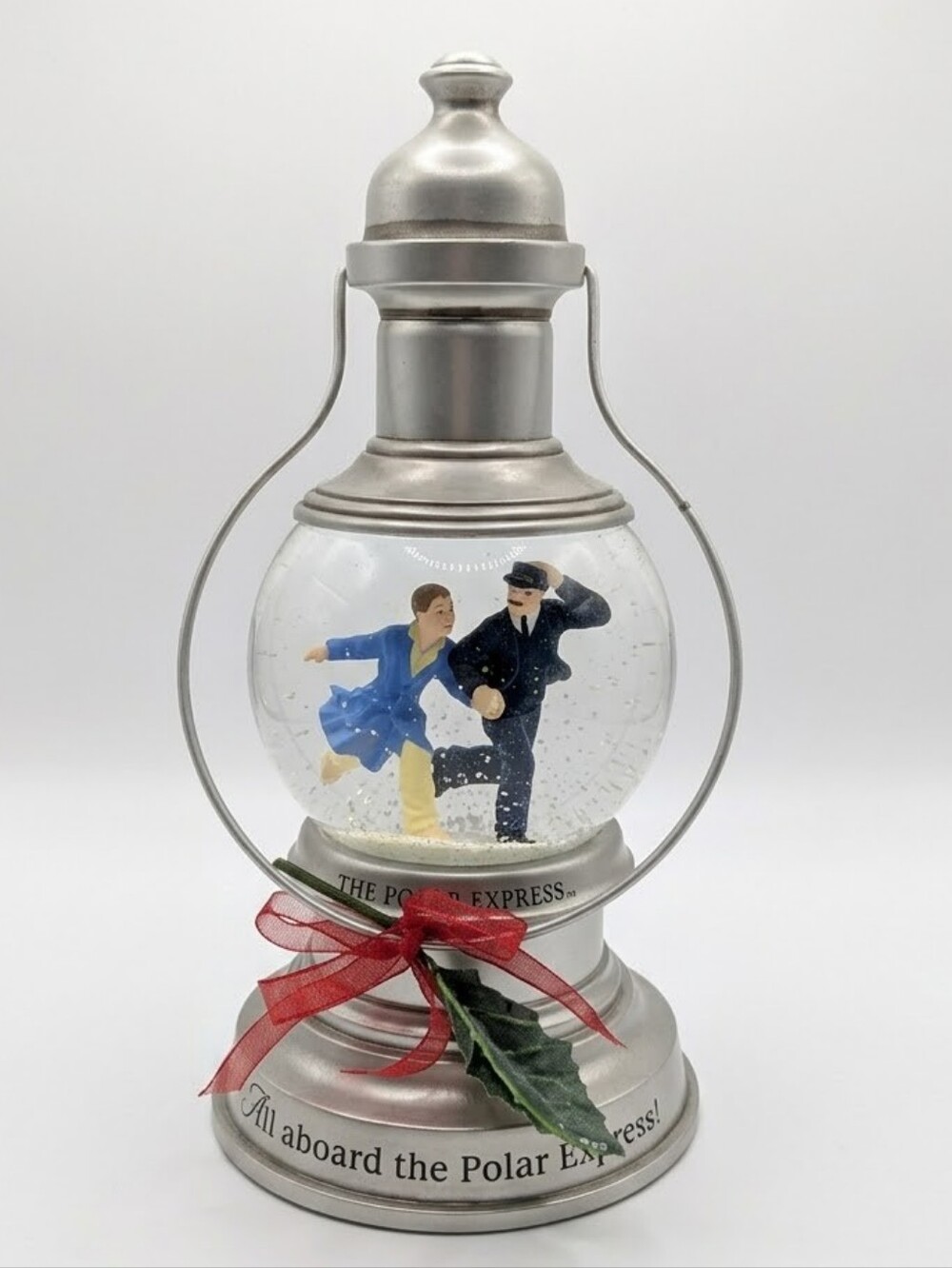Hallmark The Polar Express Snow Globe Lantern Christmas Decor 2004